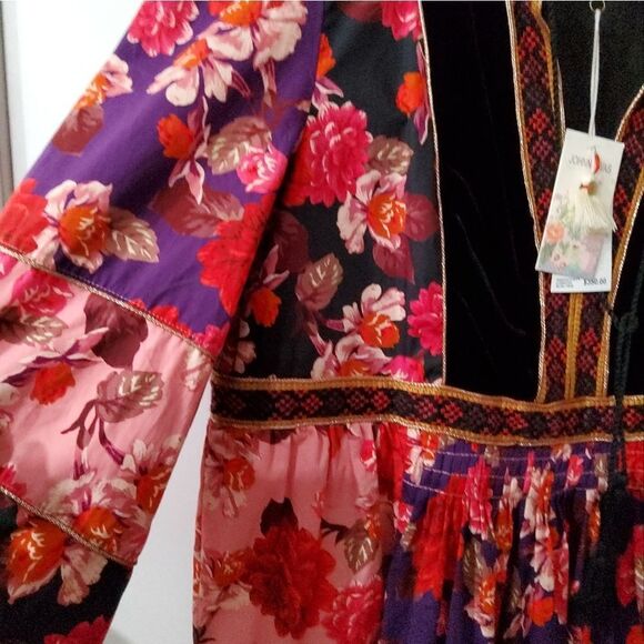 Johnny Was Kimmy Peasant Blouse Size L - Picture 8 of 16